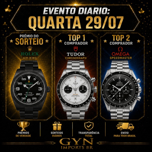 03-EVENTO DIÁRIO: QUARTA 29/07